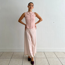 Load image into Gallery viewer, Vintage 1930s blush silk palazzo pants