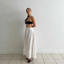 Load image into Gallery viewer, Antique Edwardian maxi cotton skirt