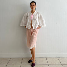 Load image into Gallery viewer, Antique cotton and lace blush bloomers