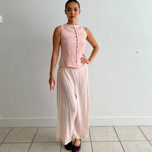 Load image into Gallery viewer, Vintage 1930s blush silk palazzo pants
