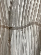 Load image into Gallery viewer, Vintage sheer white antique dress