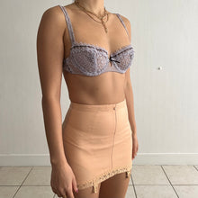 Load image into Gallery viewer, Vintage lilac lace bra