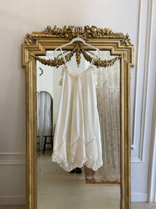 Vintage cream 90s slip dress