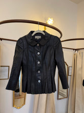 Load image into Gallery viewer, RESERVED Vintage 90s Féraud black leather jacket