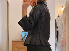 Load image into Gallery viewer, RESERVED Vintage 90s Féraud black leather jacket