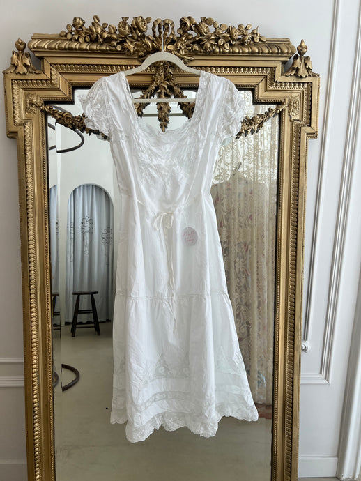 Antique cotton dress