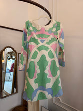 Load image into Gallery viewer, Reserved for Anna Vintage 1970s handmade silk dress
