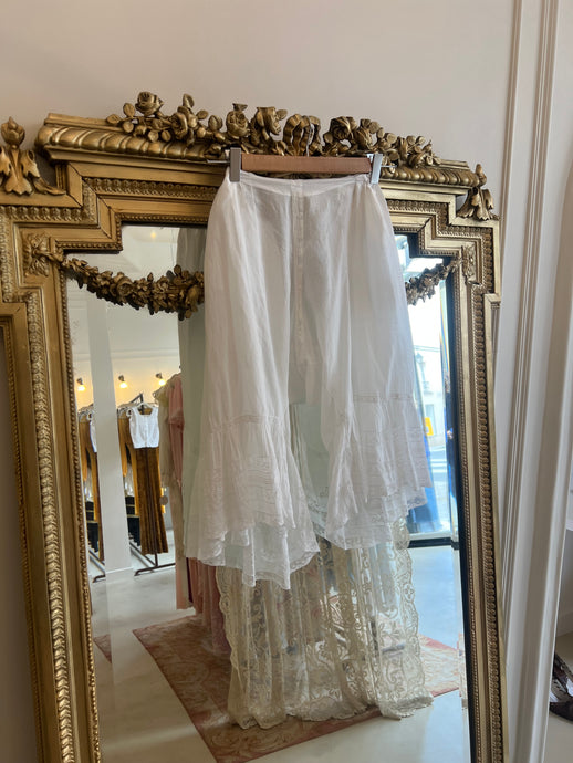 Antique Victorian cotton lace bloomers