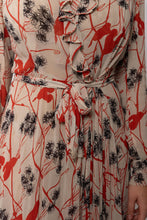 Load image into Gallery viewer, Vintage 1930s Printed Silk Chiffon Gown