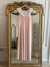 Load image into Gallery viewer, Vintage 1930s silk blush handmade dress