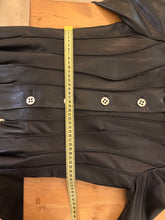 Load image into Gallery viewer, RESERVED Vintage 90s Féraud black leather jacket