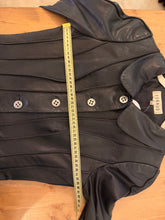 Load image into Gallery viewer, RESERVED Vintage 90s Féraud black leather jacket