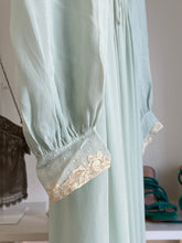 Load image into Gallery viewer, SECOND PAYMENT Antique 1930s silk mousseline in mint green color set