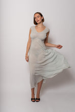 Load image into Gallery viewer, Vintage 1930s Mint Silk Gown