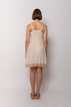 Load image into Gallery viewer, Vintage 1930s Silk Slip Dress in Ivory Color