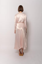 Load image into Gallery viewer, Vintage 1930s Blush Satin Maxi Gown