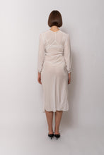 Load image into Gallery viewer, Vintage 1930s Silk White Dress