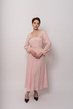 Load image into Gallery viewer, Vintage 1930s Blush Silk Maxi Gown