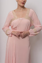 Load image into Gallery viewer, Vintage 1930s Blush Silk Maxi Gown