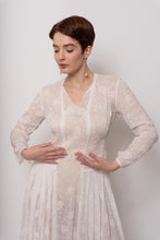 Load image into Gallery viewer, 1930s Sheer Organza Weeding Gown