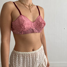 Load image into Gallery viewer, Vintage 50s bullet hand dyed bra