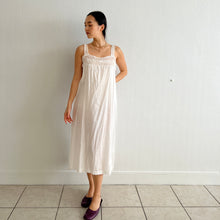 Load image into Gallery viewer, Antique white cotton lace dress