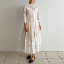 Load image into Gallery viewer, Antique Edwardian sheer cotton dress