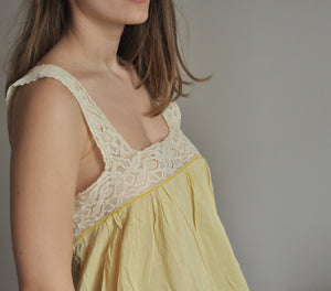 Antique lemon dress