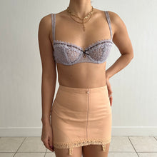 Load image into Gallery viewer, Vintage lilac lace bra