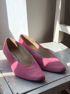 Vintage Roberto Vianni for Neiman Marcus pink shoes