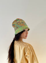 Load image into Gallery viewer, Deadstock green bucket hat Samaritaine