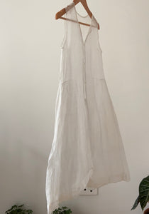 Edwardian sheer organdy white dress