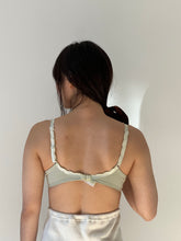 Load image into Gallery viewer, Vintage hand dyed green bra