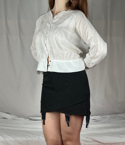 Vintage 60s black girdle skirt – Kanelle Vintage