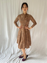 Load image into Gallery viewer, Vintage 1940s wool dress