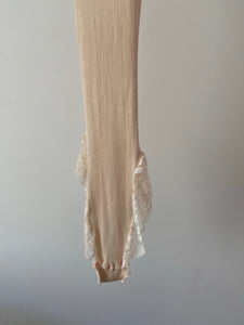 Vintage pure silk bodysuit