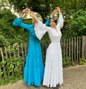 Vintage mexican wedding shop dress
