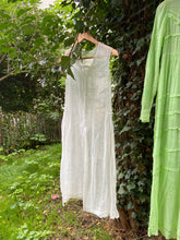 Load image into Gallery viewer, Edwardian sheer organdy white dress