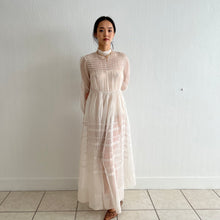 Load image into Gallery viewer, Antique Edwardian white French organza dress
